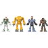 imageFisherPrice Imaginext Figure Set Disney and Pixar Lightyear Jr ZAP Patrol Multipack with Buzz Lightyear Toy for Preschool Kids Ages 3 Years