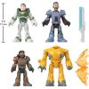 imageFisherPrice Imaginext Figure Set Disney and Pixar Lightyear Jr ZAP Patrol Multipack with Buzz Lightyear Toy for Preschool Kids Ages 3 Years