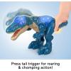 imageFisherPrice Imaginext Jurassic World Dinosaur Toy Growl ampamp Glow Baryonyx with Lights Sounds ampamp Chomping Action for Kids Ages 3 Years