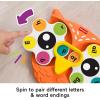 imageFisherPrice Preschool Learning Toy Spin n Rhyme Fidget Spinner OwlThemed Early Reading Activity for Kids Ages 3 Years