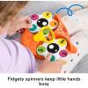 imageFisherPrice Preschool Learning Toy Spin n Rhyme Fidget Spinner OwlThemed Early Reading Activity for Kids Ages 3 Years