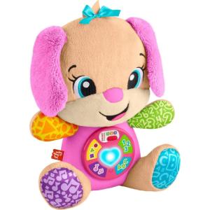 imageFisherPrice Baby Toy Laugh ampamp Learn Smart Stages Sis Musical Plush with Lights ampamp Learning Songs for Infants Ages 6 Months