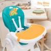 imageFisherPrice Tiny Bites High Chair 7 Height Positions Easy Fold Portable Plastic Rainbow Sherbert 636 MonthsHello Sunshine