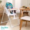 imageFisherPrice Tiny Bites High Chair 7 Height Positions Easy Fold Portable Plastic Rainbow Sherbert 636 MonthsRainbow Sherbert