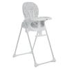 imageFisherPrice Tiny Bites High Chair 7 Height Positions Easy Fold Portable Plastic Rainbow Sherbert 636 MonthsCloud Grey