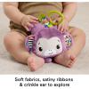 imageFisherPrice Baby Stroller Toy Sing ampamp Go Purple Monkey Musical Sensory Plush with Crinkle ampamp Clackers for Newborns from BirthStroller Toy