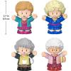 imageLittle People Collector The Golden Girls Late Night Cheesecake 40th Anniversary Figure Set in a Display Gift Box for Adults ampamp FansGolden Girls