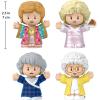 imageLittle People Collector The Golden Girls Late Night Cheesecake 40th Anniversary Figure Set in a Display Gift Box for Adults ampamp FansGolden Girls 40th Anniversary