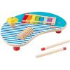 imageFisherPrice Wood Toddler Toy Musical Table 3Piece Wooden Percussion Instrument for Developmental Play Kids Ages 2 Years
