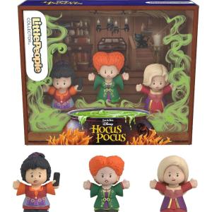 imageLittle People Collector Disney Hocus Pocus Movie Figure Set for Adults ampamp Fans 3 Characters in a Display Box