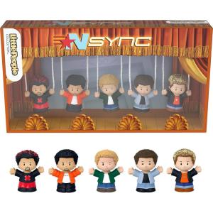 imageLittle People Collector NSYNC Special Edition Set for Adults ampamp Fans 5 Figures in a Display Box