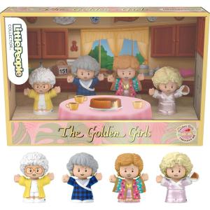 imageLittle People Collector The Golden Girls Late Night Cheesecake 40th Anniversary Figure Set in a Display Gift Box for Adults ampamp FansGolden Girls 40th Anniversary
