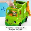 imageFisherPrice Little People Musical Toddler Toy Recycling Truck Garbage Vehicle with Figure for Pretend Play Ages 1 Years