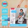 imageFisherPrice Step Up Potty 2in1 Training Seat with Safe Step Stool Ladder for Toddlers Cushioned Toilet Training Seat AntiSlip Design White