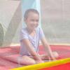 imageFisherPrice Bouncemania Inflatable Mega Bouncer Bouncy House with 50 Play Balls Multicolor