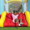 imageFisherPrice Bouncemania Inflatable Mega Bouncer Bouncy House with 50 Play Balls Multicolor