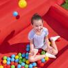 imageFisherPrice Bouncemania Inflatable Mega Bouncer Bouncy House with 50 Play Balls Multicolor