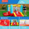 imageFisherPrice Bouncemania Inflatable Mega Bouncer Bouncy House with 50 Play Balls Multicolor