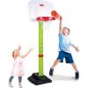 imageFisherPriceHoopsBasketball Sturdy ampamp Durable Kids Shoot Hoops Basketball Games Easy Assembly Adjustable Heights Ages 15