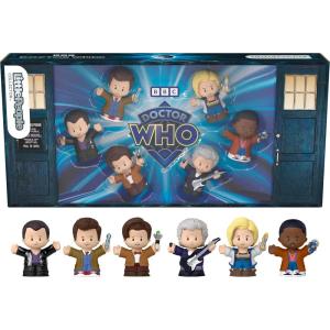 imageLITTLE PEOPLE COLLECTOR Doctor Who TV Series Special Edition Set for Adults ampamp Fans 6 Characters in a Display Package