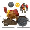 imageFisherPrice Imaginext Preschool Toys Gorilla Cannon Launcher 4Piece Poseable Figure Set for Pretend Play Kids Ages 3 Years