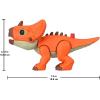 imageFisherPrice Imaginext Jurassic World Dinosaur Action Figure with KidActivated Motion ampamp Growing Spikes 775inch Aquilops Dino ToyAquilops