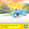 imageFisherPrice Imaginext Jurassic World Dinosaur Action Figure with KidActivated Motion ampamp Growing Spikes 775inch Aquilops Dino ToyDimorphodon
