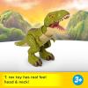imageFisherPrice Imaginext Jurassic World Dinosaur Action Figure with KidActivated Motion ampamp Growing Spikes 775inch Aquilops Dino ToyT Rex
