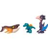 imageFisherPrice Imaginext Jurassic World Rebirth Action Figure Set with 1 3inch Human 5 Dinosaurs Toy Launcher ampamp Accessories