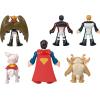 imageFisherPrice Imaginext Superman Action Figure Multipack 6 Characters 3inch Collectible Set with Krypto ampamp Kaiju