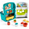 imageFisherPrice Baby ampamp Toddler Toy Laugh ampamp Learn Learning Kitchen Playset with Music Lights ampamp 5 Play Pieces for Kids Ages 6 Months