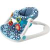 imageFisherPrice Portable Baby Chair Darling Dots SitMeUp Floor Seat with BPAFree Teether ampamp Clacker Newborn Developmental ToysBlue