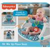 imageFisherPrice Portable Baby Chair Darling Dots SitMeUp Floor Seat with BPAFree Teether ampamp Clacker Newborn Developmental ToysBlue