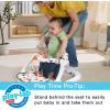 imageFisherPrice Portable Baby Chair Darling Dots SitMeUp Floor Seat with BPAFree Teether ampamp Clacker Newborn Developmental ToysDarling Dots