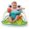 imageFisherPrice Portable Baby Chair Darling Dots SitMeUp Floor Seat with BPAFree Teether ampamp Clacker Newborn Developmental ToysFrog
