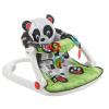 imageFisherPrice Portable Baby Chair Darling Dots SitMeUp Floor Seat with BPAFree Teether ampamp Clacker Newborn Developmental ToysPanda