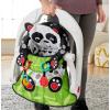 imageFisherPrice Portable Baby Chair Darling Dots SitMeUp Floor Seat with BPAFree Teether ampamp Clacker Newborn Developmental ToysPanda