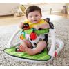 imageFisherPrice Portable Baby Chair Darling Dots SitMeUp Floor Seat with BPAFree Teether ampamp Clacker Newborn Developmental ToysPanda