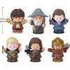 imageLittle People Collector The Lord of the Rings Movie Special Edition Set for Adults ampamp Fans 6 Figures in Display Package