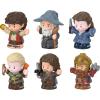 imageLittle People Collector The Lord of the Rings Movie Special Edition Set for Adults ampamp Fans 6 Figures in Display Package