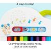 imageFisherPrice Baby Toy Laugh ampamp Learn Silly Sounds LightUp Piano Musical Instrument with Learning Songs for Infants Ages 6 MonthsSmall