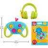 imageFisherPrice Newborn Toys LevelUp Little Gamer Gift Set Baby Rattle Teether ampamp Crinkle Activities for Infants Ages 3 Months