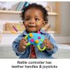 imageFisherPrice Newborn Toys LevelUp Little Gamer Gift Set Baby Rattle Teether ampamp Crinkle Activities for Infants Ages 3 Months