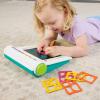 imageFisherPrice Preschool Toy Learn ampamp Doodle Desk MessFree Writing ampamp Drawing Tablet with LCD Screen for Travel Creative Play Kids Ages 3 Years