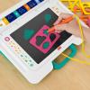 imageFisherPrice Preschool Toy Learn ampamp Doodle Desk MessFree Writing ampamp Drawing Tablet with LCD Screen for Travel Creative Play Kids Ages 3 Years