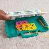 imageFisherPrice Preschool Toy Learn ampamp Doodle Desk MessFree Writing ampamp Drawing Tablet with LCD Screen for Travel Creative Play Kids Ages 3 Years
