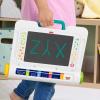 imageFisherPrice Preschool Toy Learn ampamp Doodle Desk MessFree Writing ampamp Drawing Tablet with LCD Screen for Travel Creative Play Kids Ages 3 Years