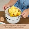 imageFisherPrice Preschool Toy Pots ampamp Pasta Chef Set 31Piece Pretend Cooking Playset with Play Food ampamp Wood Utensils for Kids Ages 3 Years