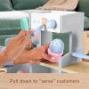 imageFisherPrice Wood Pretend Play Toy Ice Cream Shop Set 18Piece Wooden Food Playset for Preschool Kids Ages 3 YearsIce Cream Shop