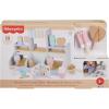 imageFisherPrice Wood Pretend Play Toy Ice Cream Shop Set 18Piece Wooden Food Playset for Preschool Kids Ages 3 YearsIce Cream Shop